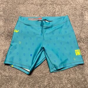 Podiumwear Cycling Shorts Womens XXL Bike Riding Blue Performance